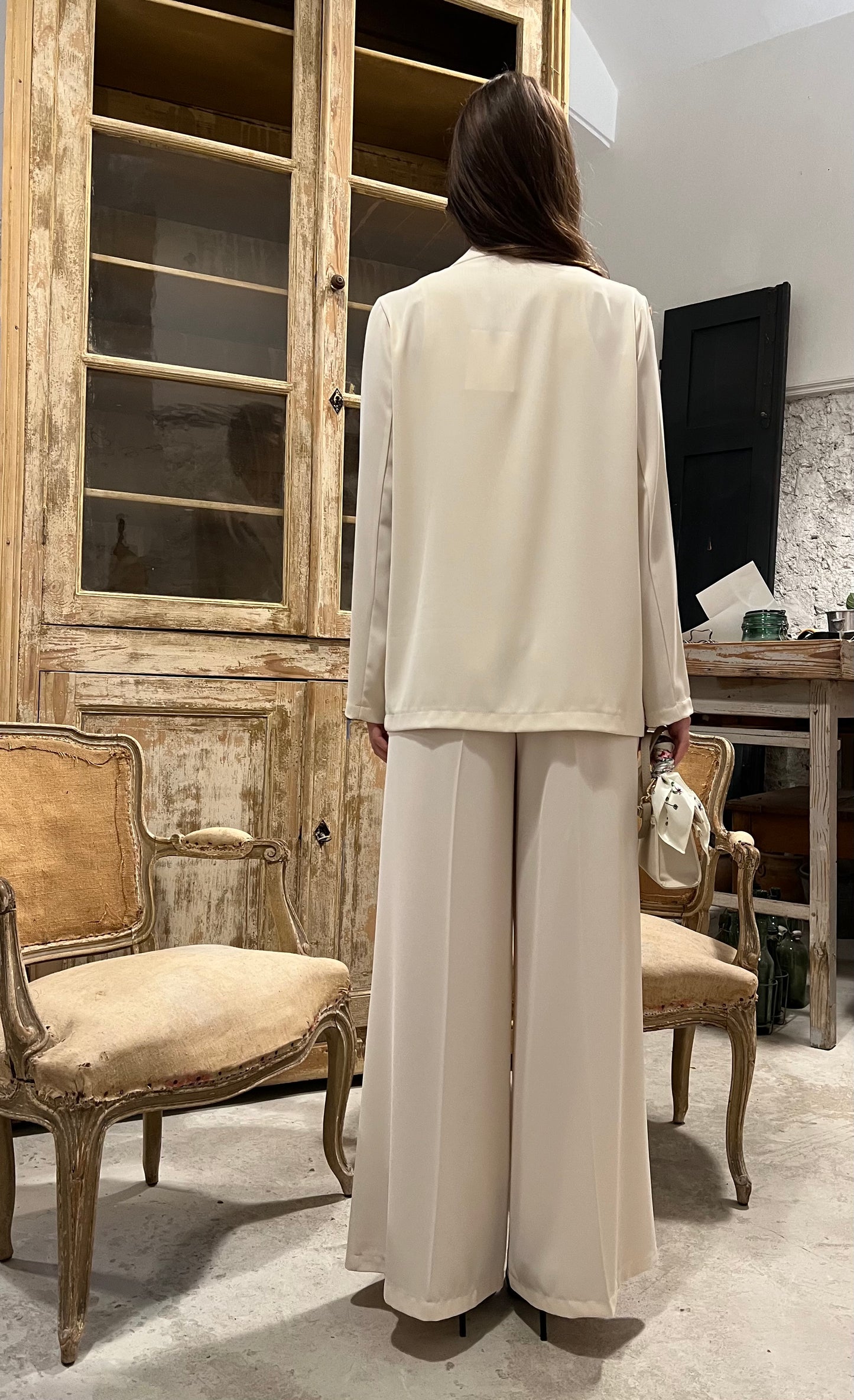 Pantalone Cady panna