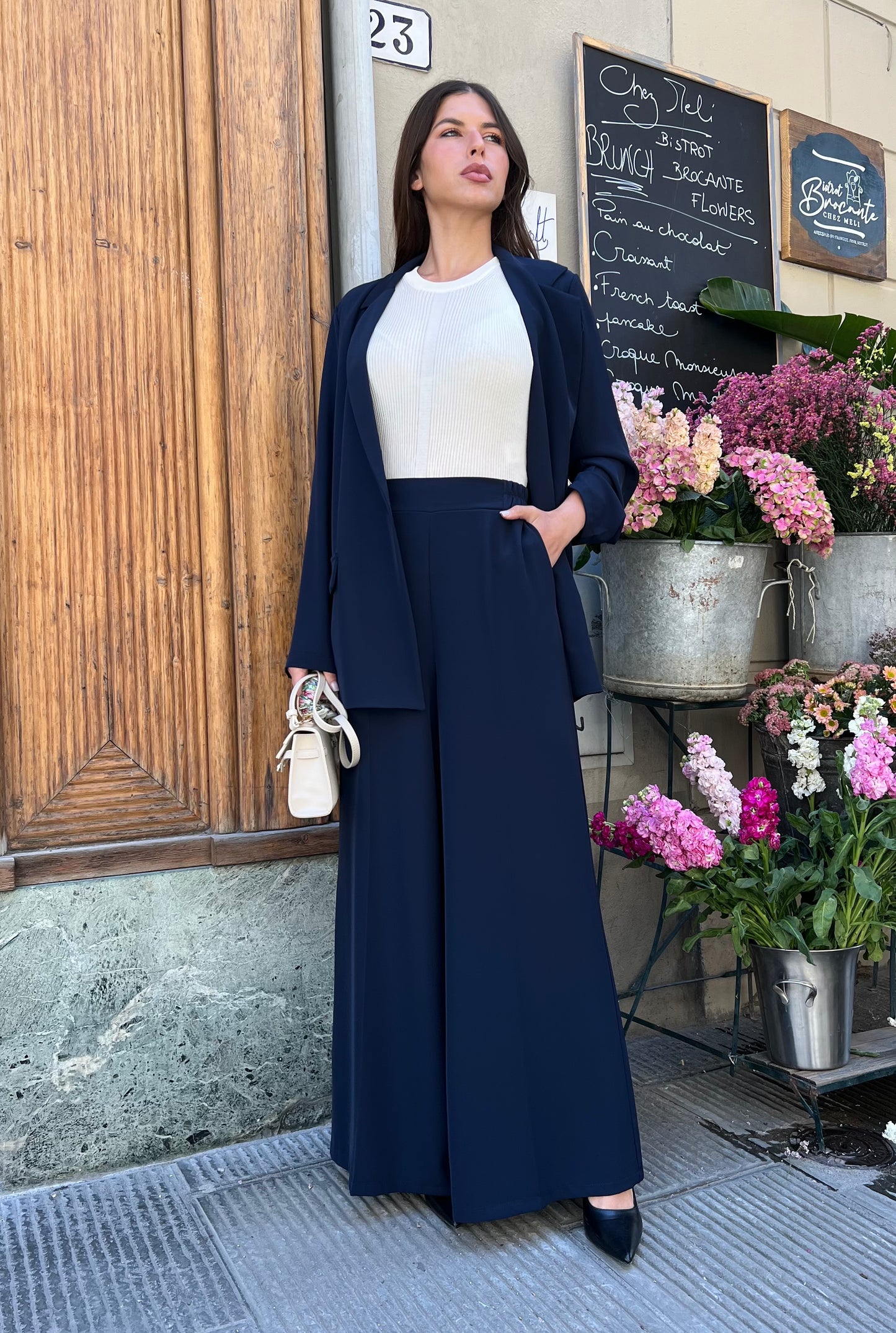 Giacca blu scuro