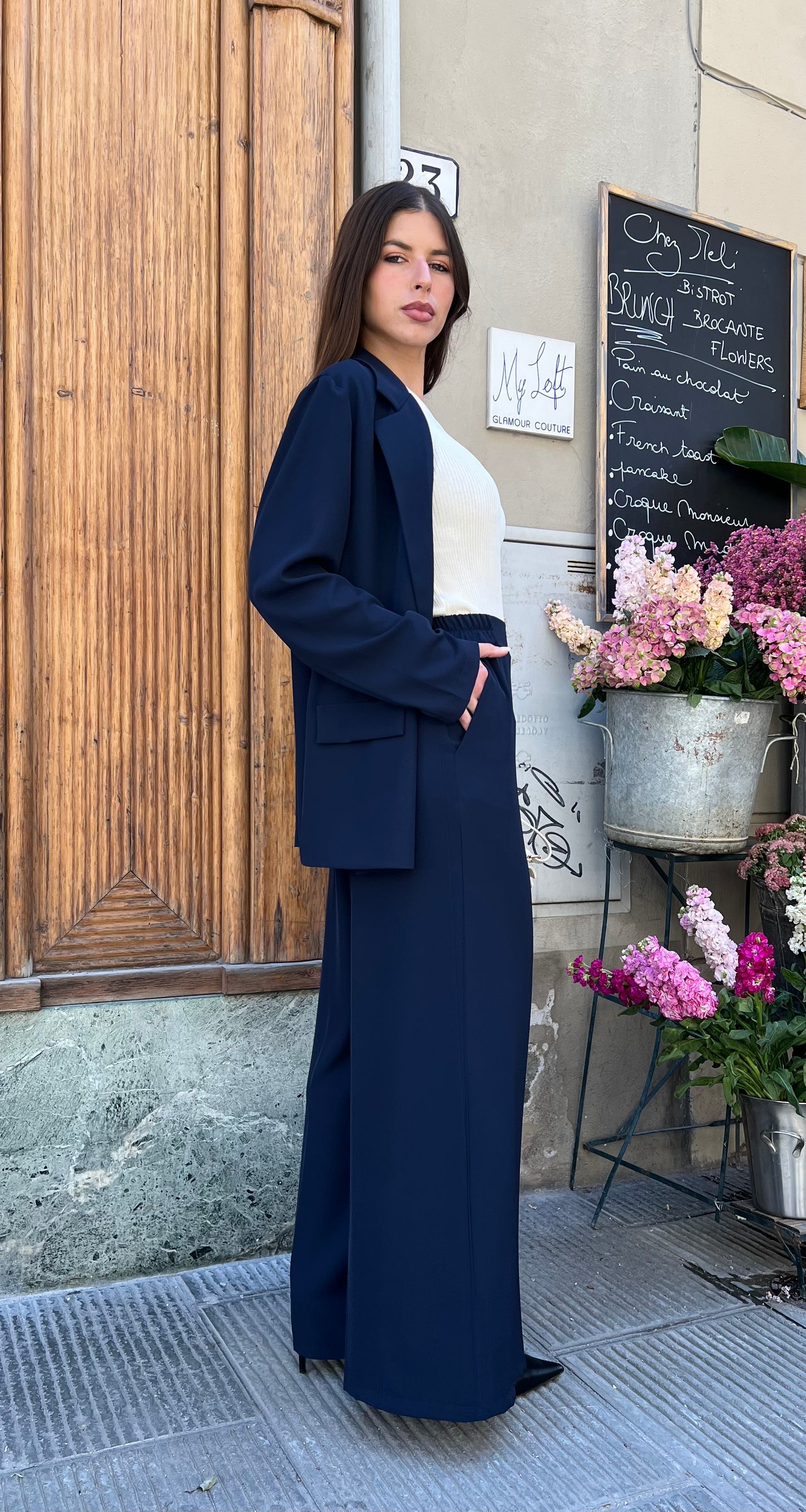 Giacca blu scuro