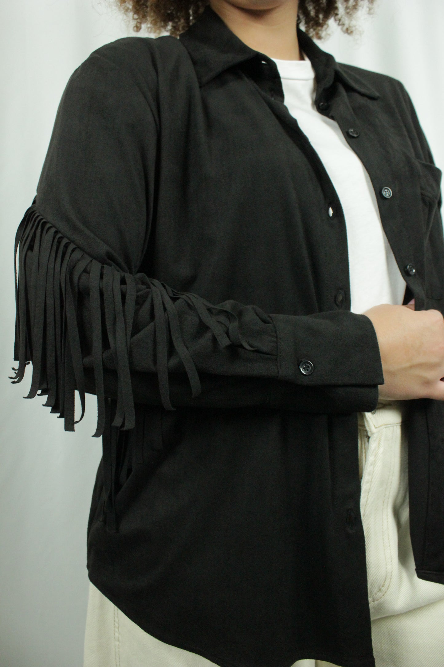 Camicia ecocamoscio