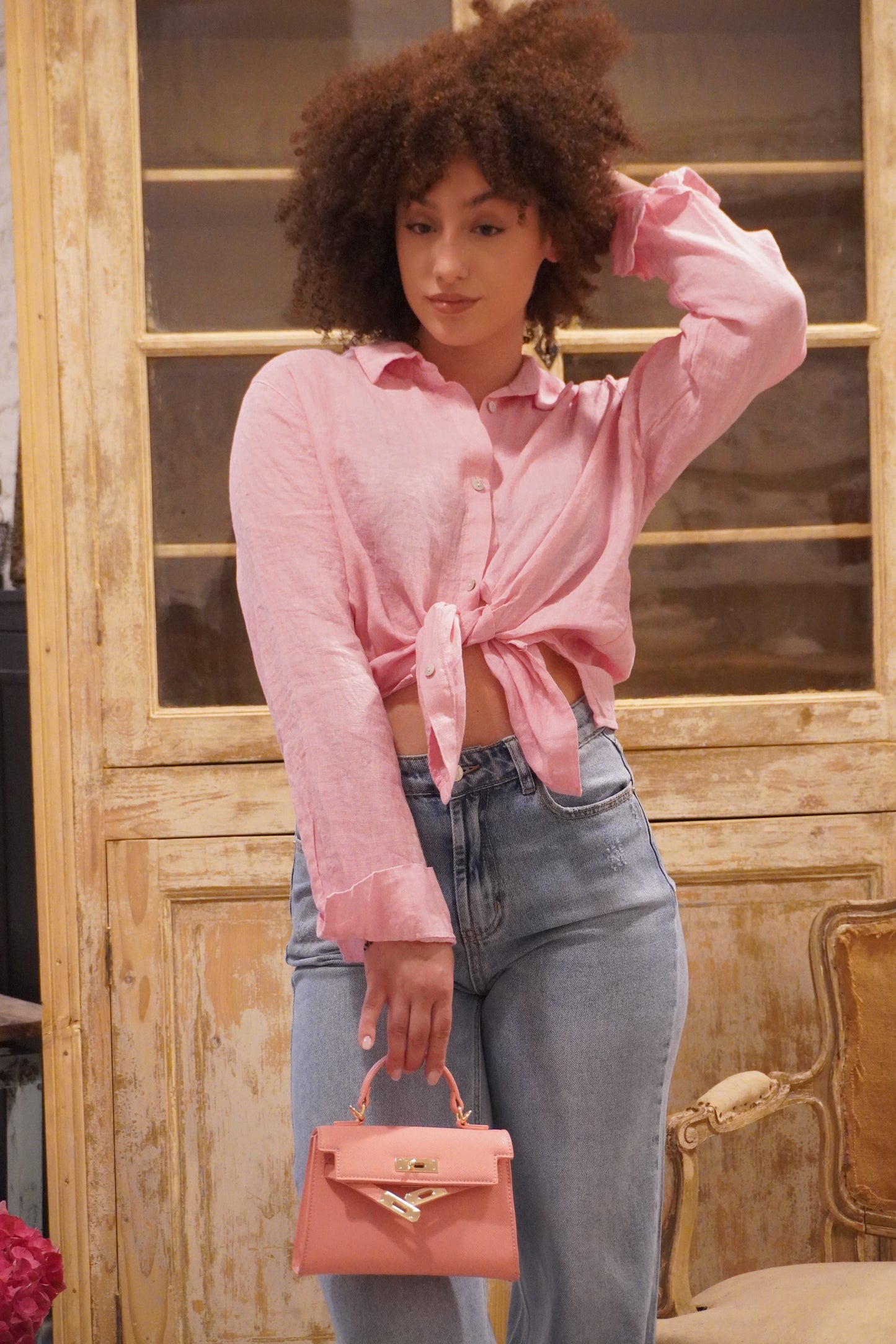 Camicia lino Anycase