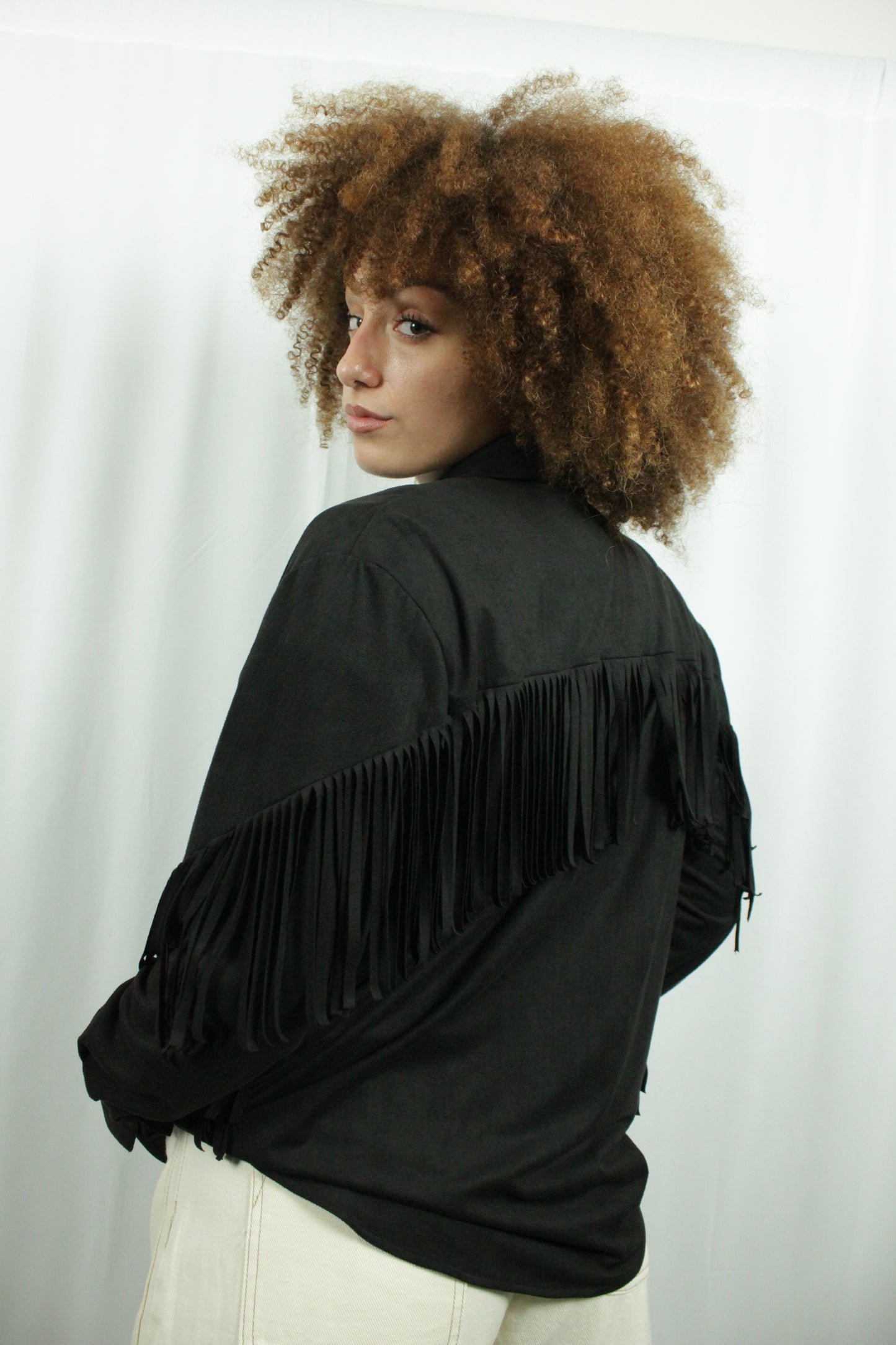 Camicia ecocamoscio