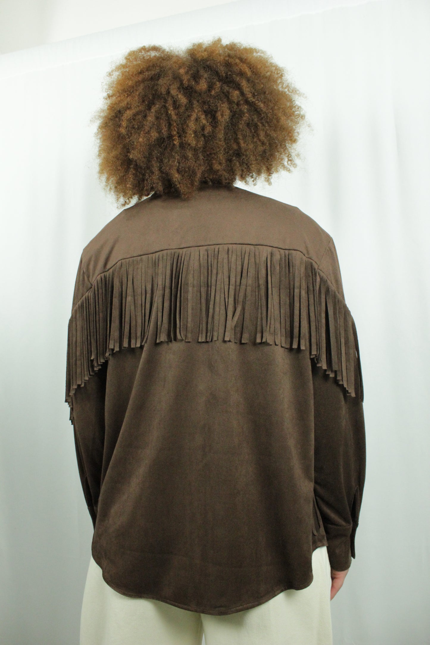 Camicia ecocamoscio