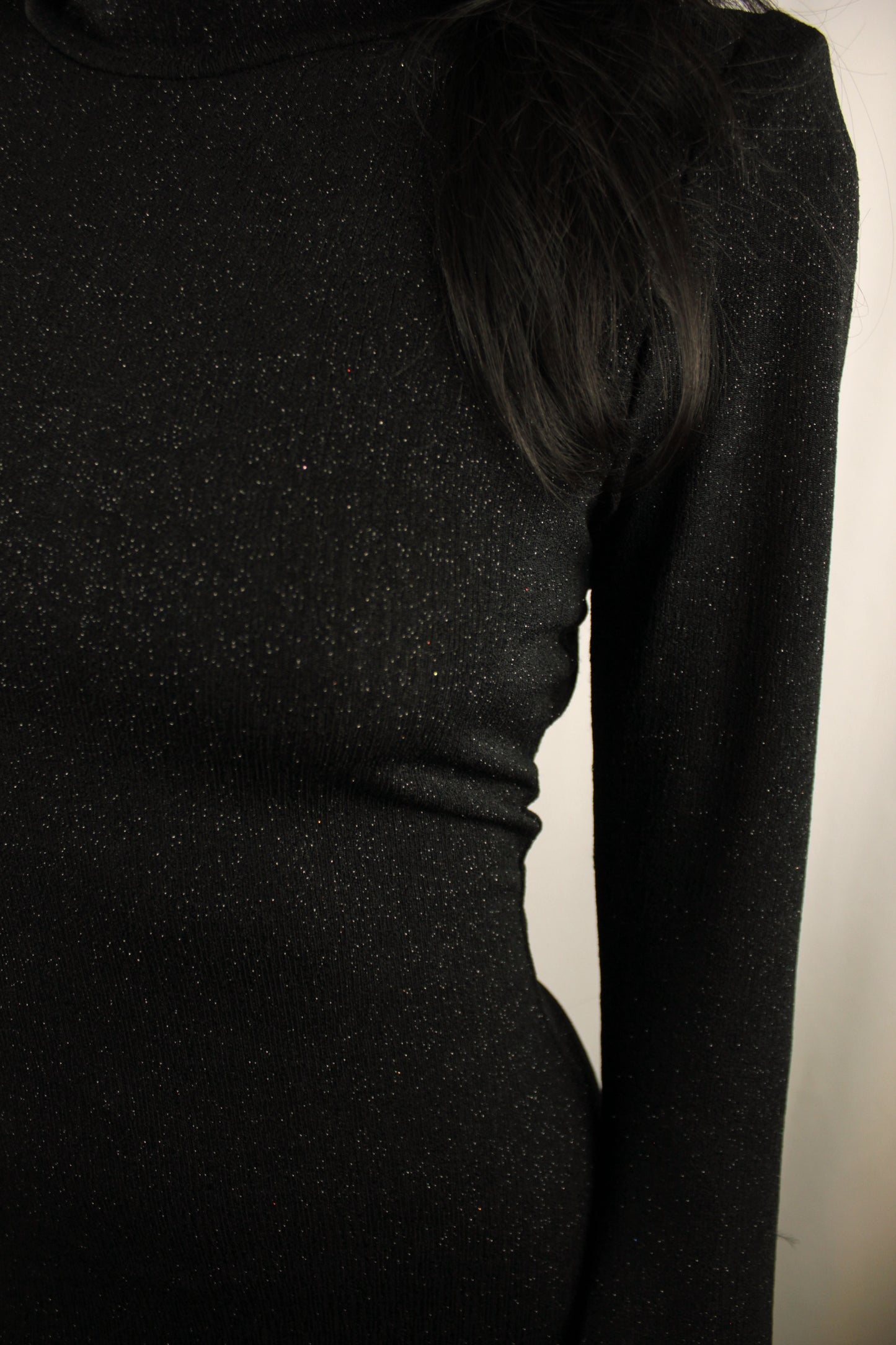 Abito lungo in lurex Lumina