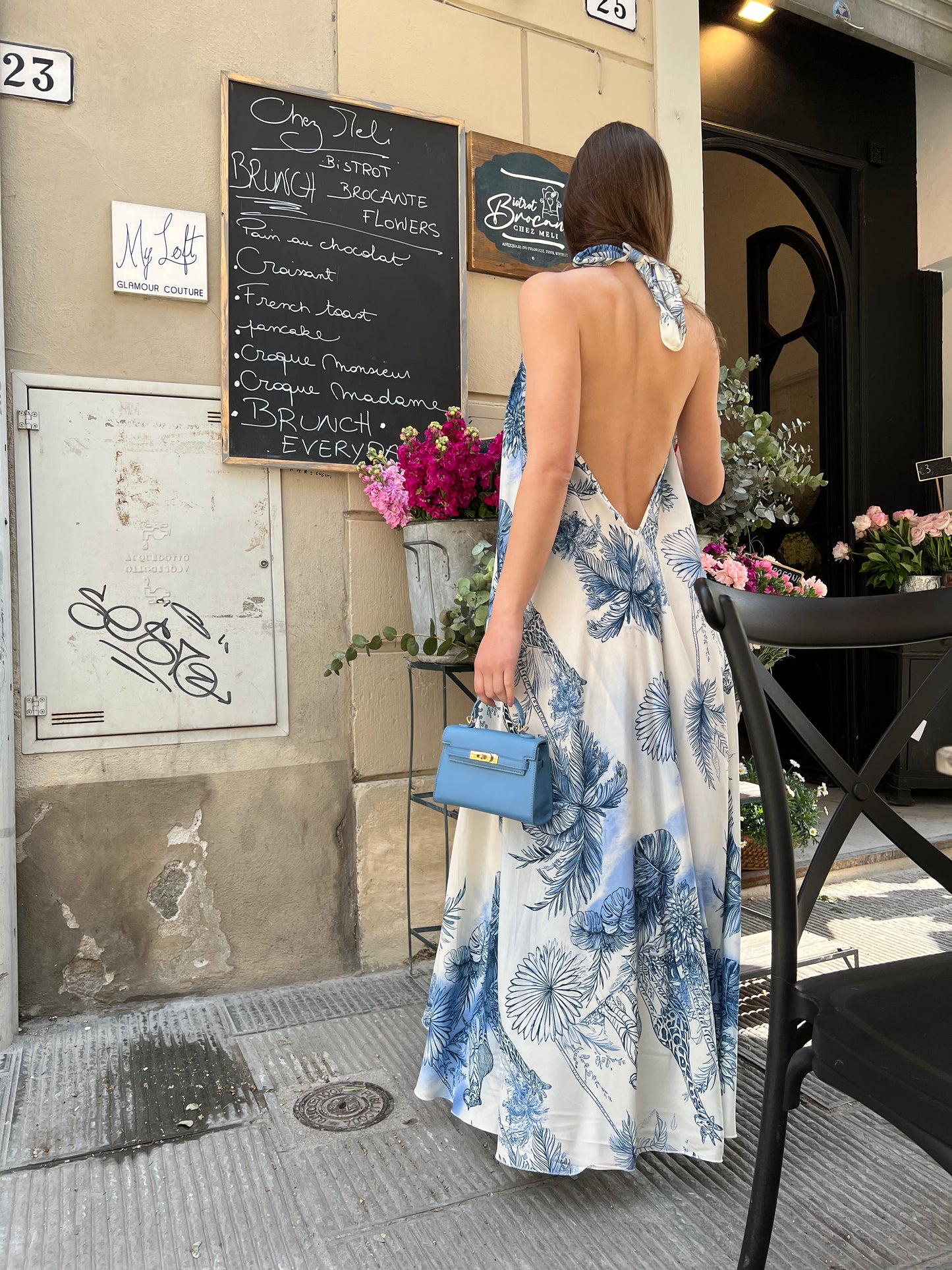 Abito azzurro