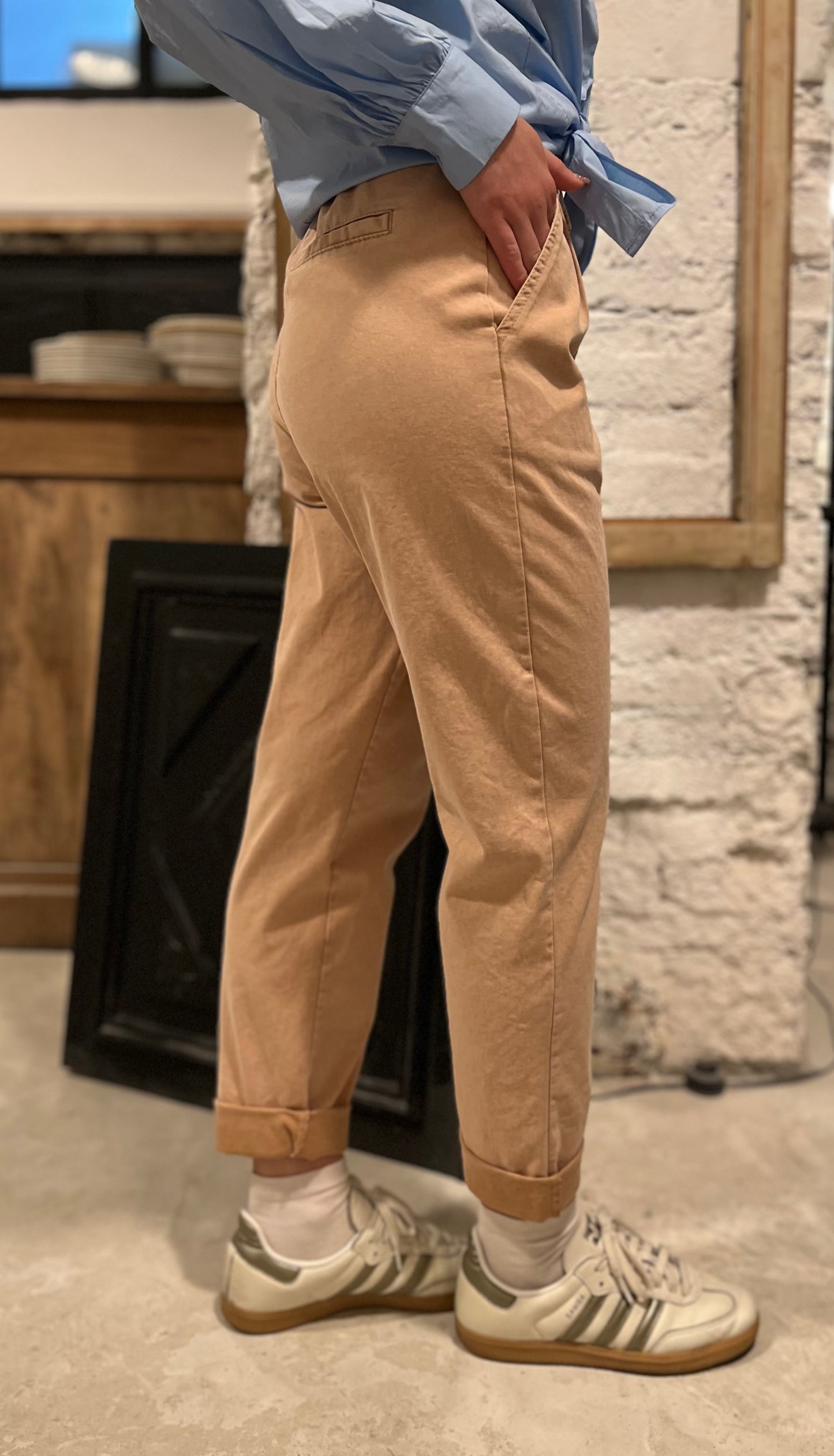 Pantalone marmorizzato