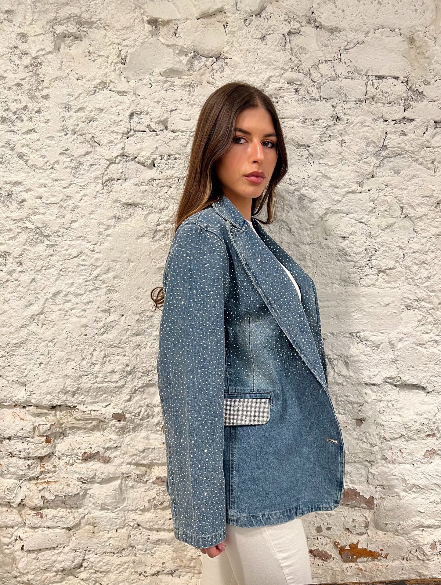 Giacca con strass