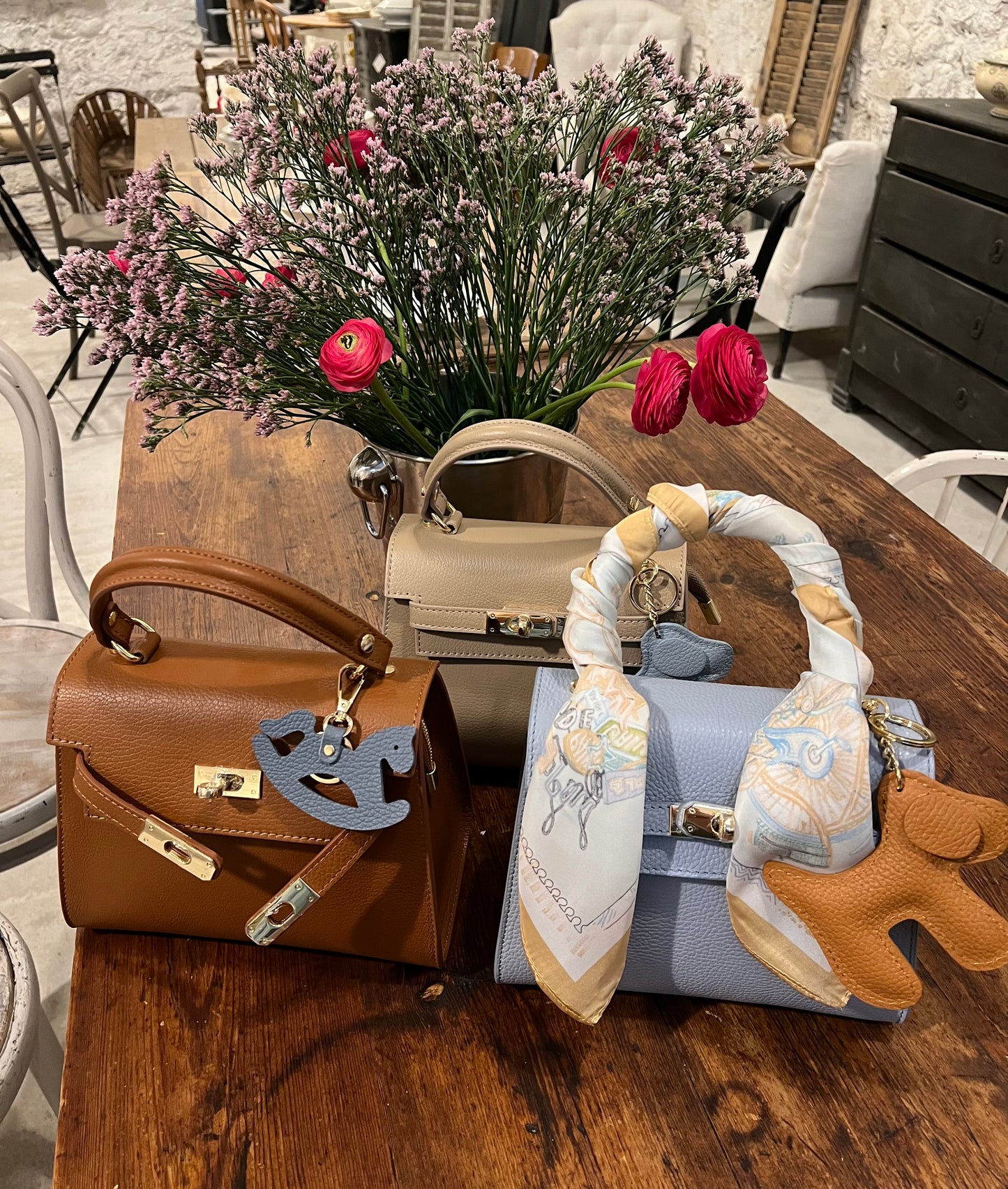 Bag in pelle