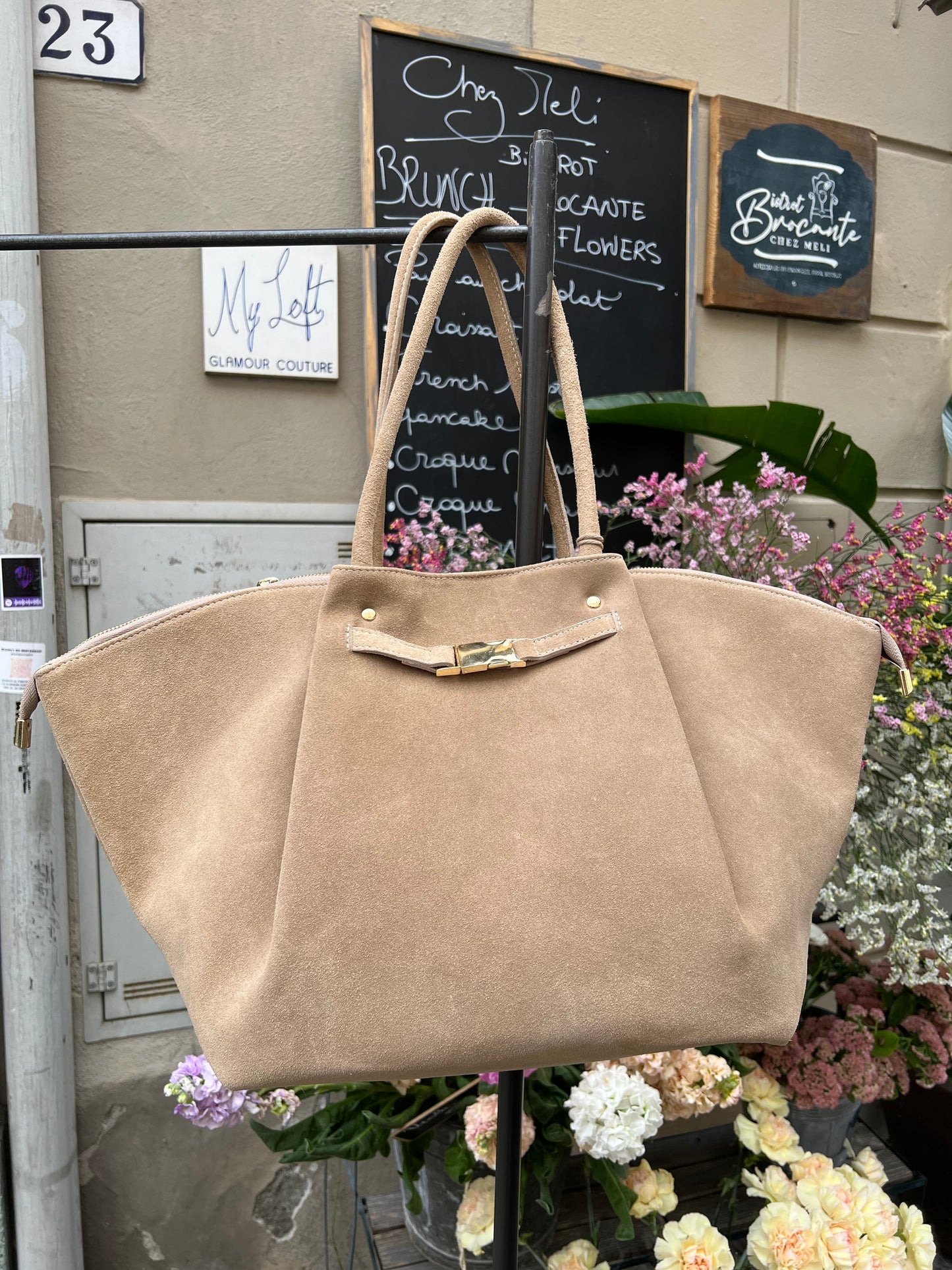 Borsa camoscio