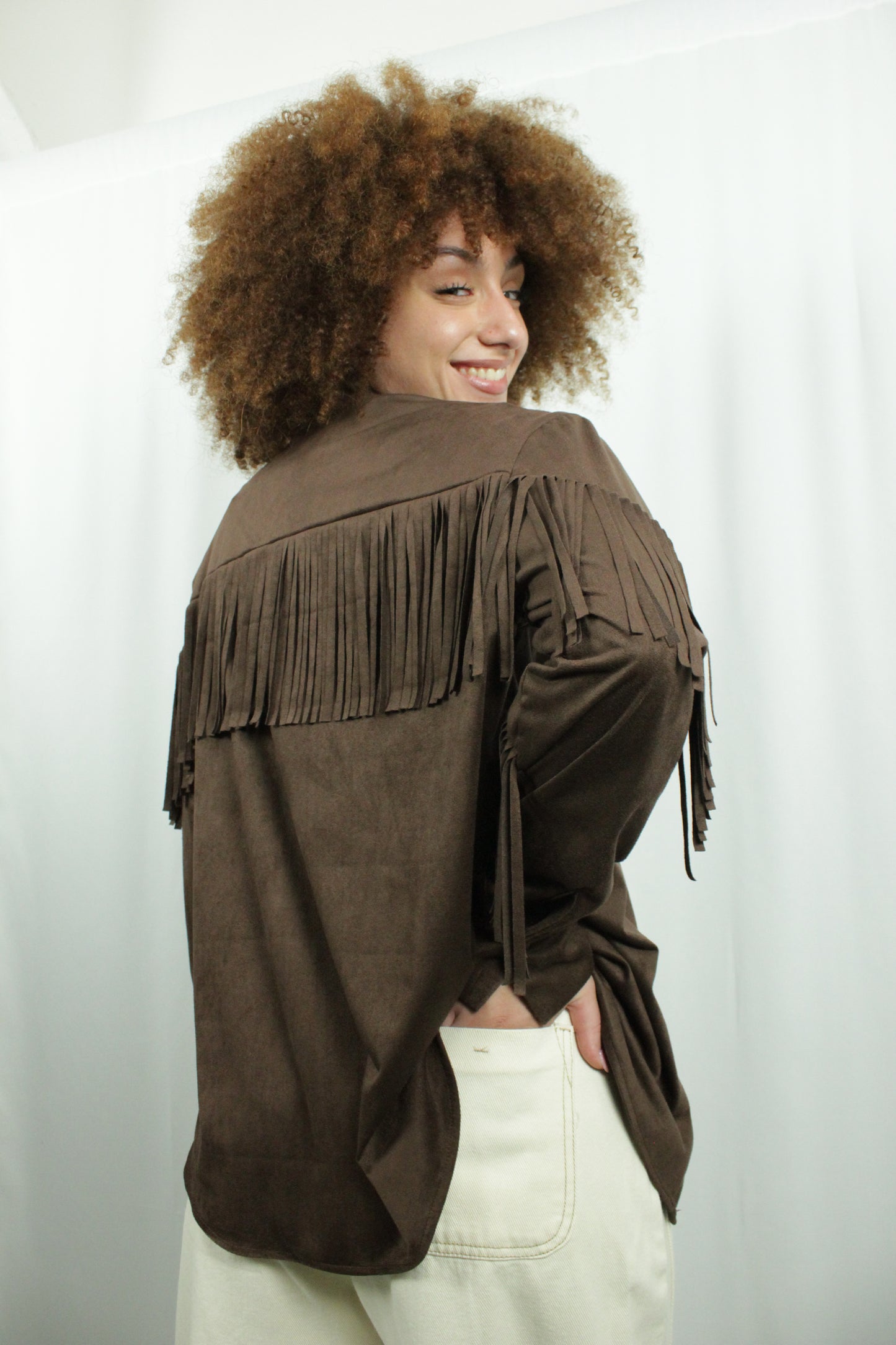 Camicia ecocamoscio