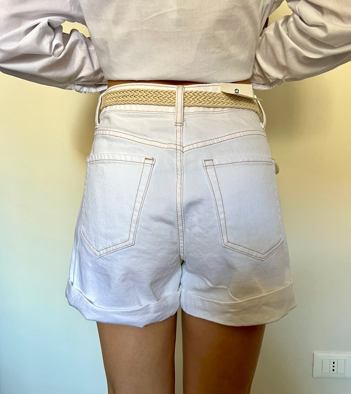 Shorts bianco