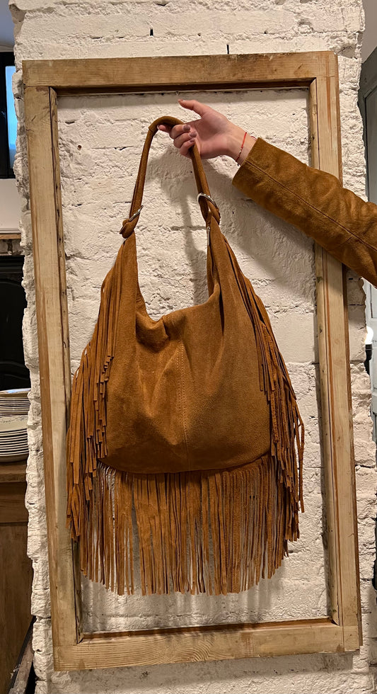 Borsa in camoscio