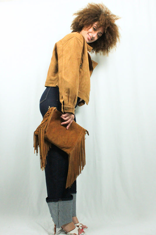Borsa con frange
