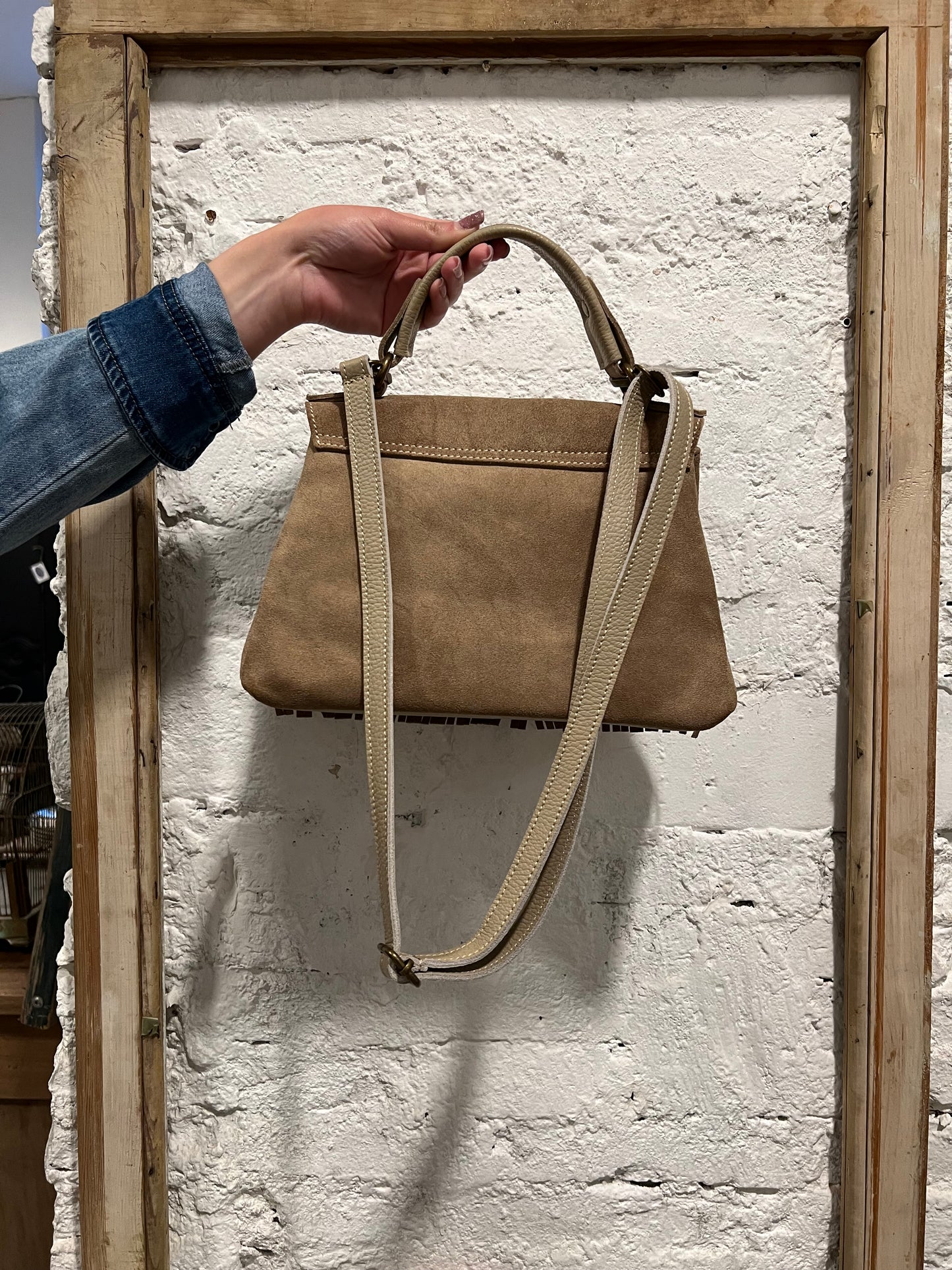 Borsa con frangie