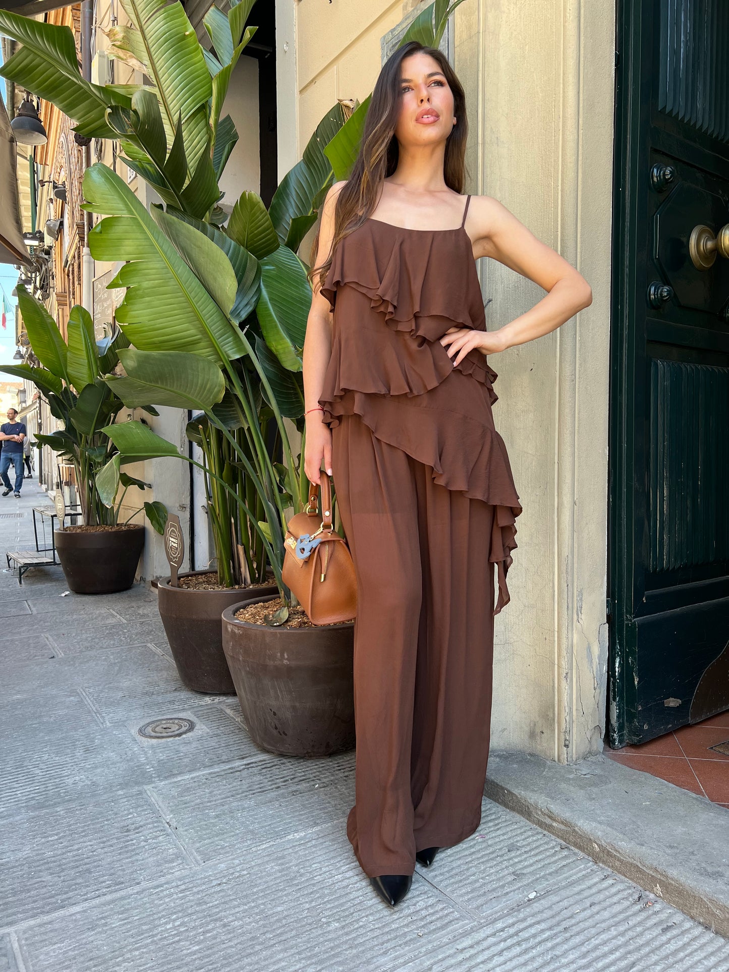 Pantalone marrone