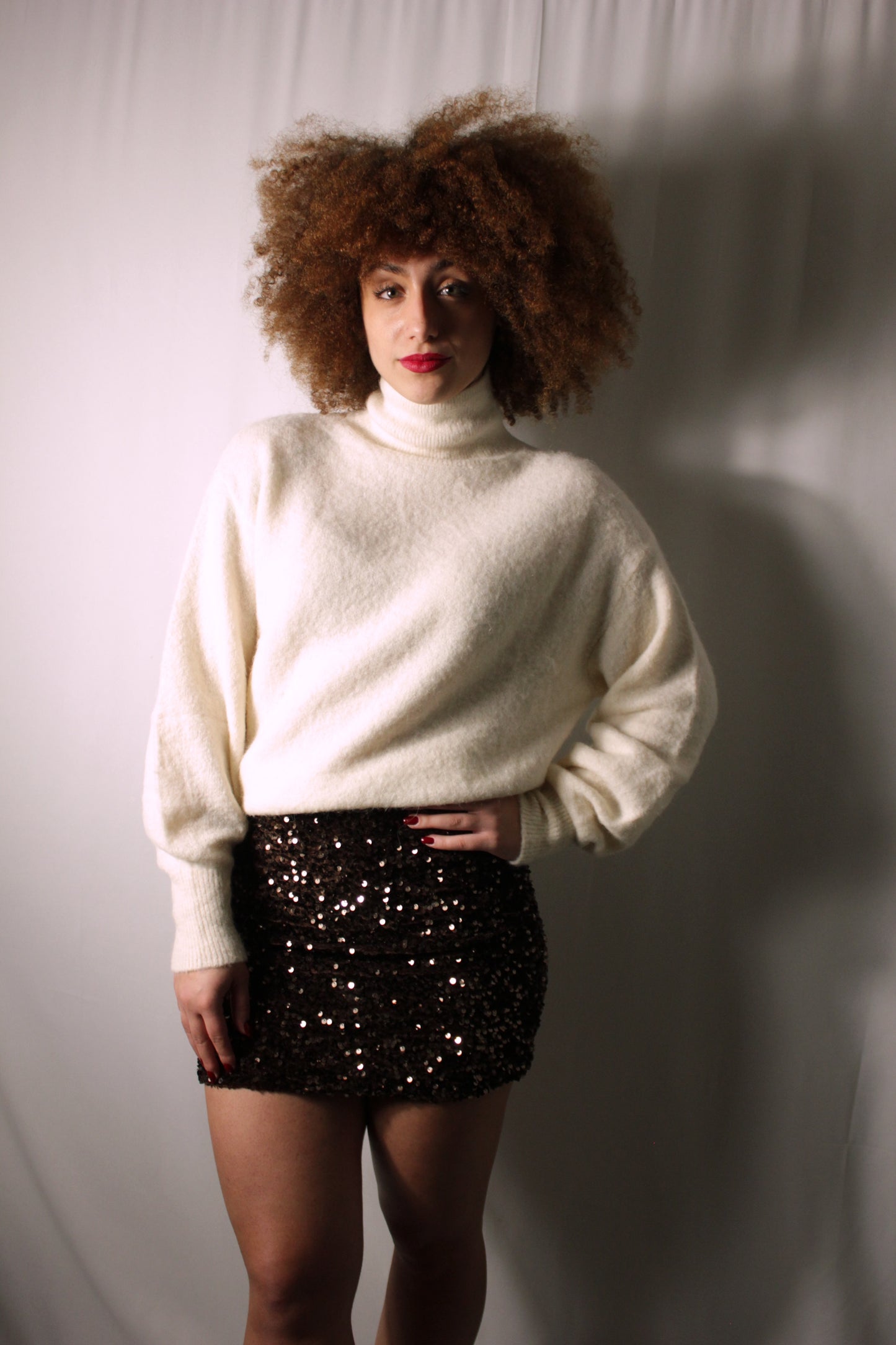 Minigonna paillettes