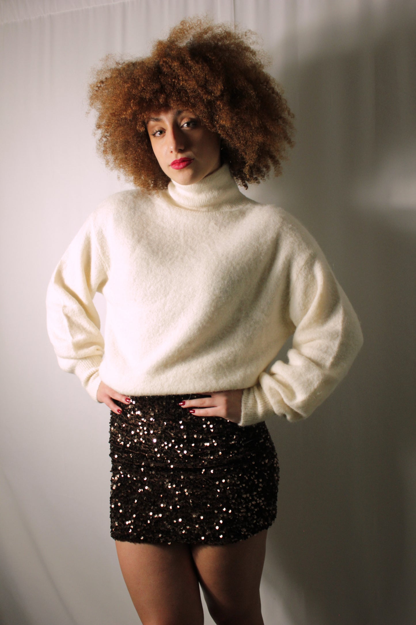 Minigonna paillettes