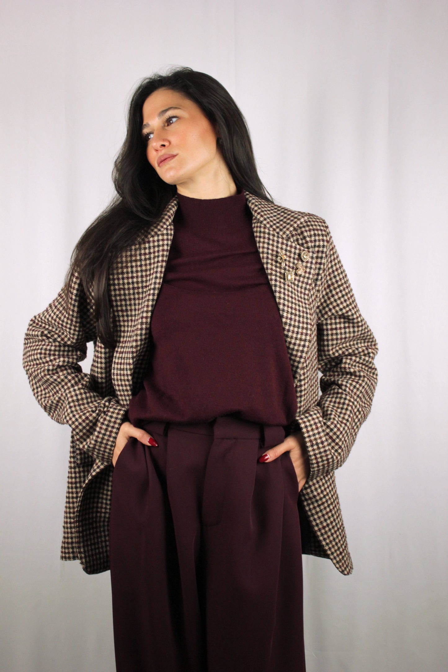 Giacca-cappotto over-size