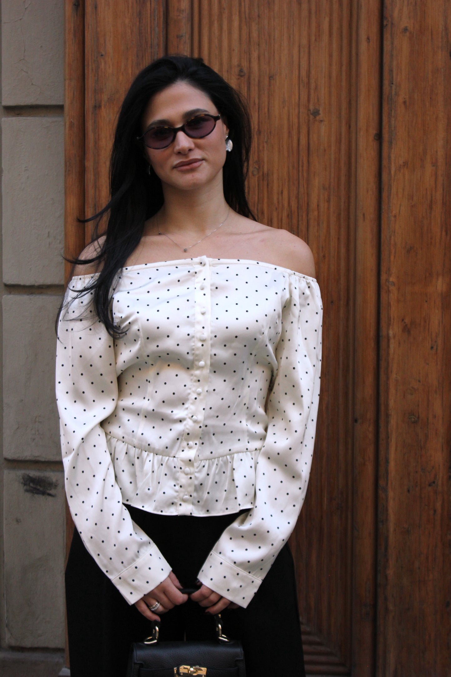 Camicetta pois