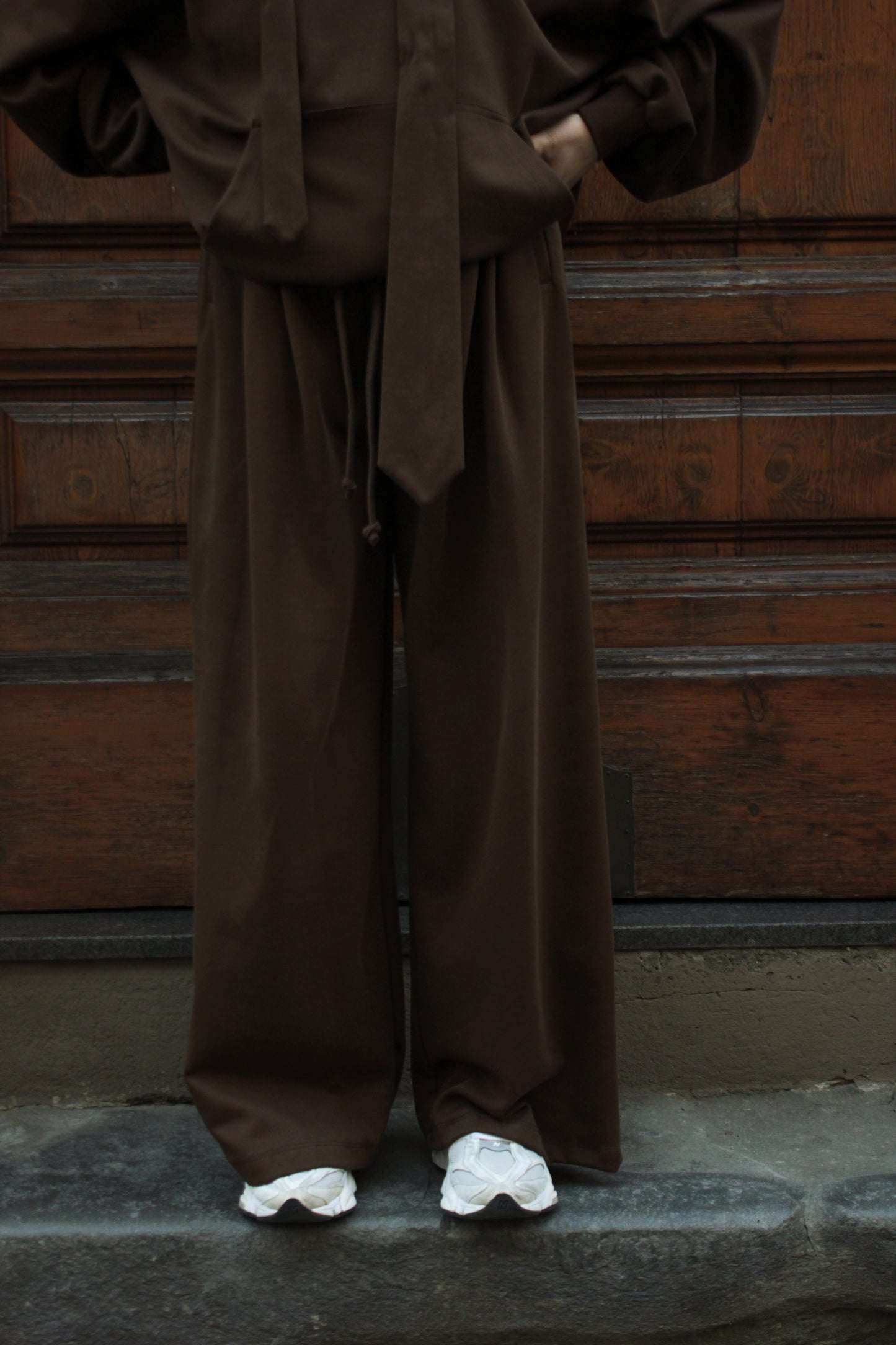 Pantalone tuta Marrone